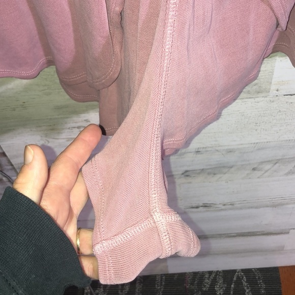 ALTAR’D STATE Revival Activewear Blush Pink Soft Lounge Shorts fit like …​ - Picture 3 of 6